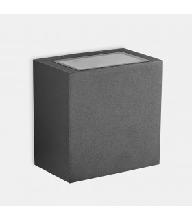 Outdoor LED Up Down Light Big Urban Grey IP66 37.8W 4000K Dimmable