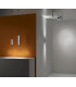 2 Light Double Adjustable Ceiling Light White Black GU10