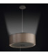 1 Light Ceiling Pendant Satin Nickel E27
