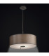 1 Light Ceiling Pendant Satin Nickel E27-2