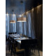 1 Light Ceiling Pendant Satin Nickel E27-3
