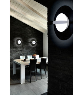 LED 1 Light Indoor Medium Wall / Ceiling Light White