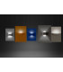 Up & Down Plaster Wall Light White G9