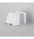 Integrated LED Indoor Dome Wall / Ceiling Light White Copper-3