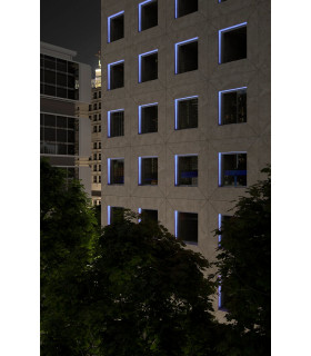LED Outdoor Wall Light Grey IP65