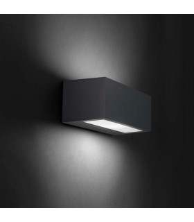 1 Light Outdoor Wall Light Urban grey IP54 E27