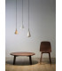 LED 1 Light Slim Dome Ceiling Pendant Grey