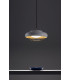 LED 1 Light Dimmable Dome Ceiling Pendant Gold Grey