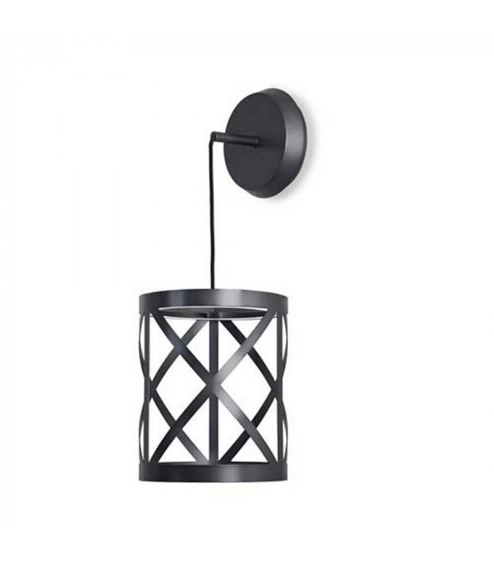 LED Wall / Ceiling Pendant Light Black-2