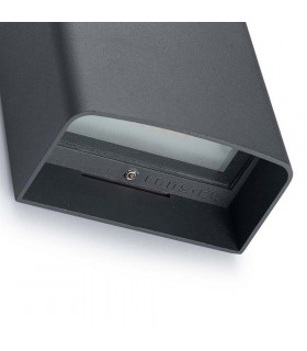 LED Outdoor Wall Light Urban Grey IP65