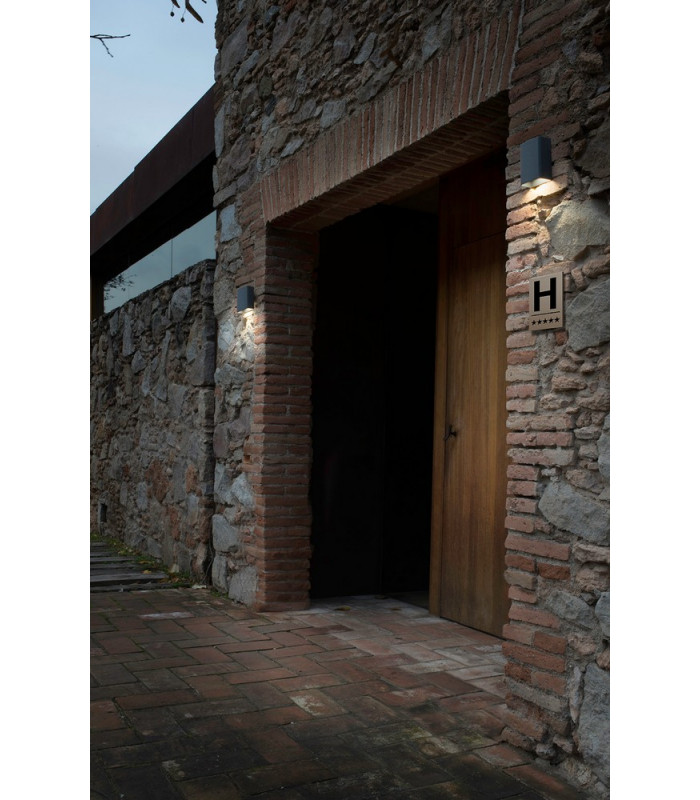LED Outdoor Wall Light Urban Grey IP65-3