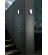 LED Outdoor Aluminium Wall Light Grey IP65