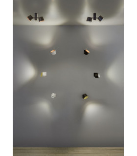 LED 1 Light Indoor Dome Wall / Ceiling Light White Gold