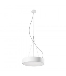 LED Round Flush Ceiling Light White Phase Cut Dimming 33cm 2720lm 3000K
