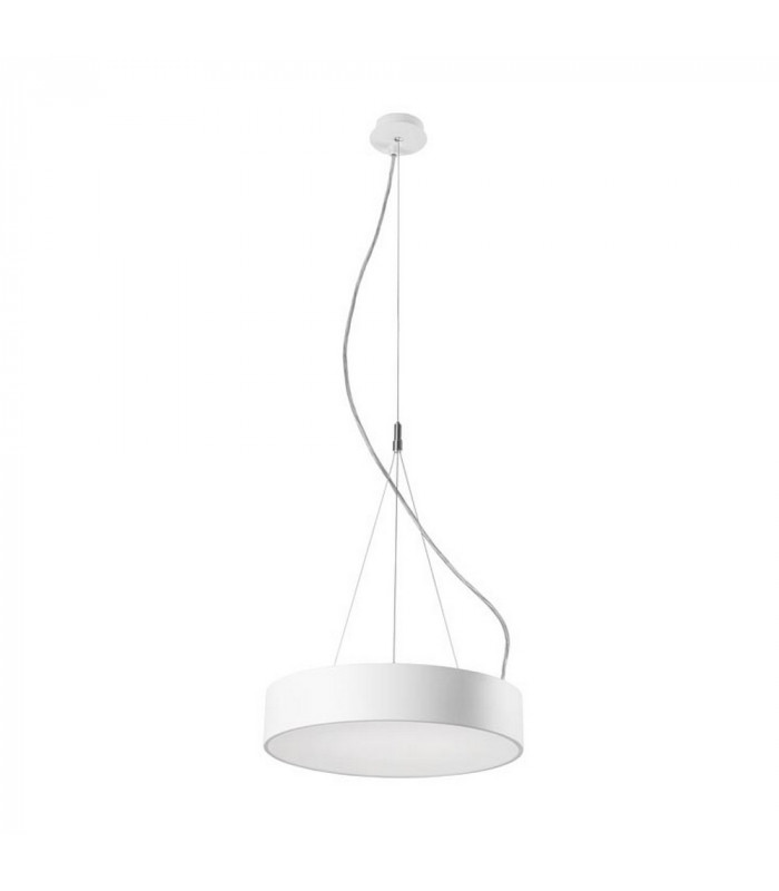 LED Round Flush Ceiling Light White Phase Cut Dimming 33cm 2720lm 3000K