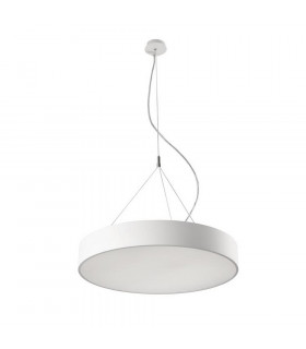 LED Round Flush Ceiling Light White Phase Cut Dimming 52cm 3940lm 3000K