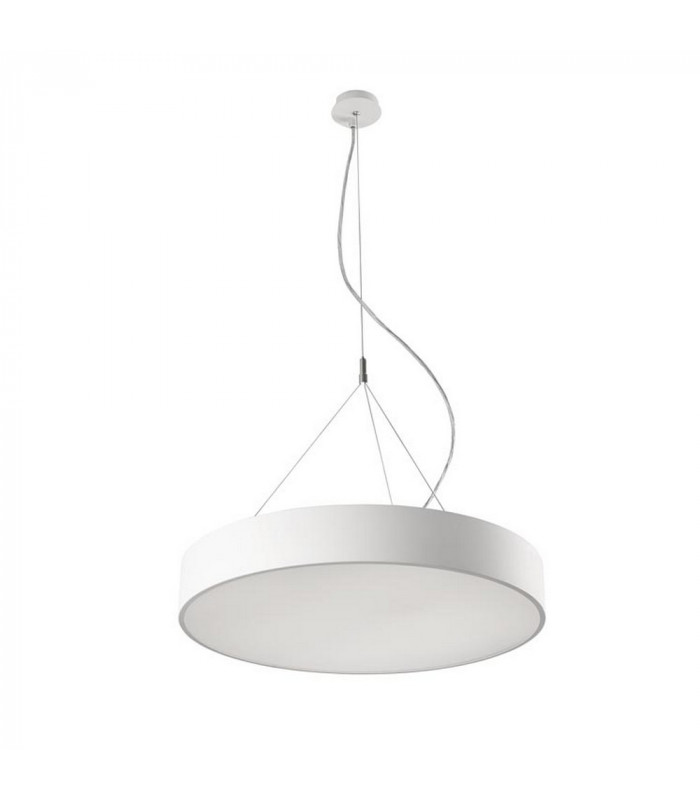 LED Round Flush Ceiling Light White Phase Cut Dimming 52cm 3940lm 3000K