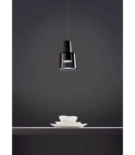 LED Ceiling Pendant Matt White 14.8cm 1550lm 3000K
