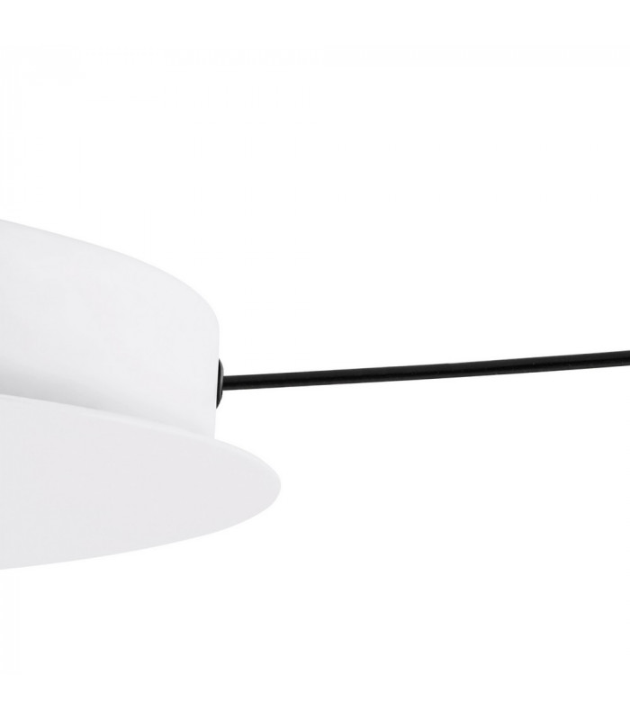 LED 3 Light Dome Cluster Ceiling Pendant Gold Matt White 31cm 1555lm 2700K