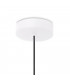 LED 1 Light Dome Ceiling Pendant Gold Matt White Phase Cut Dimming 13cm 725lm 2700K