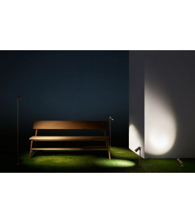 Outdoor LED Spotlight Brown 396lm 3000K IP65