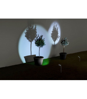 Outdoor LED Spotlight Black 285lm 4000K IP65