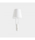 LED Wall Light Matt White with Shade 615lm 3000K