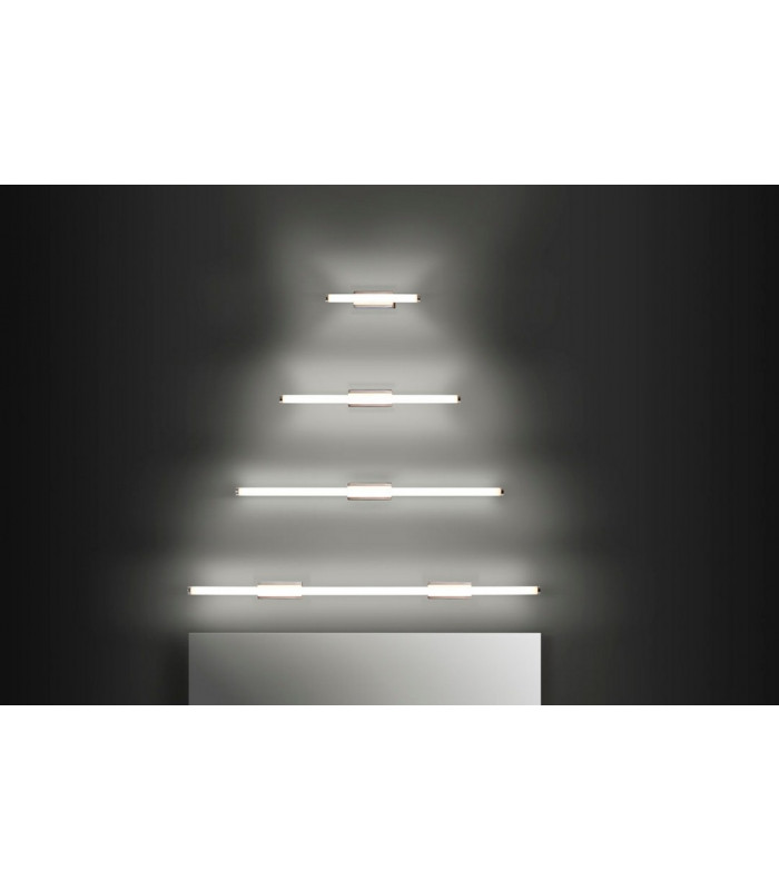 Bathroom LED Wall Light Chrome 2010lm 3000K IP44