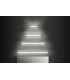 Bathroom LED Wall Light Chrome 2660lm 3000K IP44