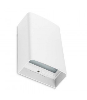 Outdoor LED Up & Down Flush Wall Light White 16cm 1027lm 3000K IP65