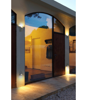 Outdoor LED Wall Light Urban Grey 13cm 1604lm 4000K IP65