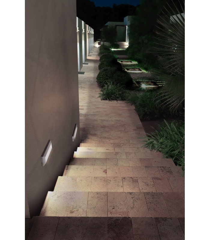 Outdoor LED Wall Surface Mounted Light White 8cm 292lm 4000K IP65-3