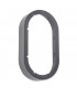 Outdoor LED Bulkhead Wall Light Grey White 701lm 3000K IP65
