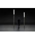 Outdoor LED Bollard Urban Grey Opal IP65 4000K Dimmable