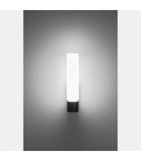 LED Bathroom Wall Light Black IP44 7.5W 3000K