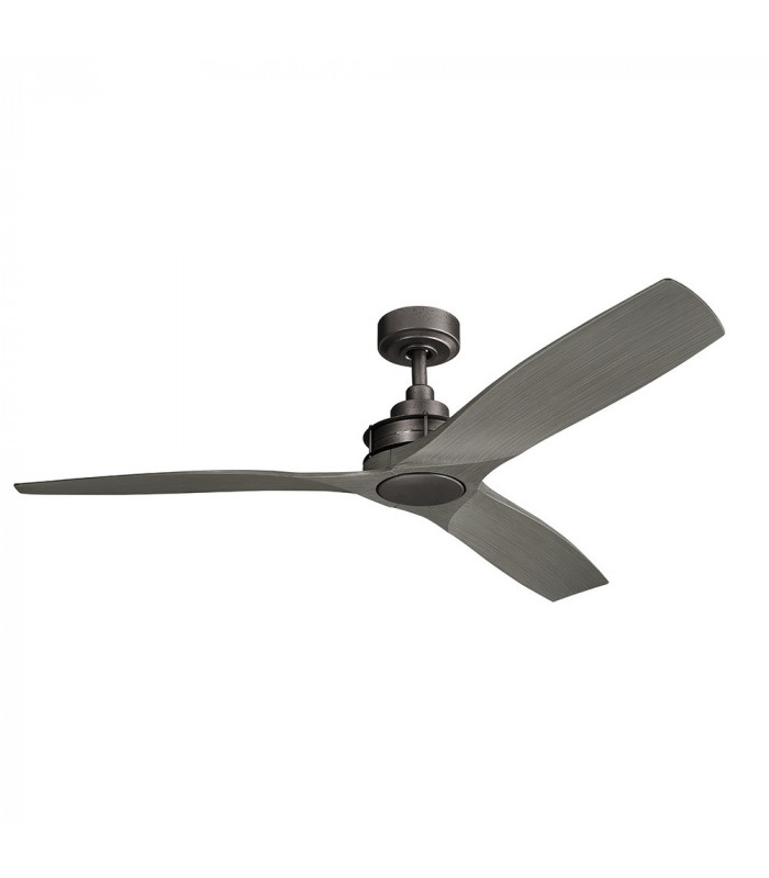 Kichler Ried 3 Blade 142cm Ceiling Fan Anvil Iron Remote Control