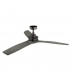 Kichler Ried 3 Blade 142cm Ceiling Fan Anvil Iron Remote Control