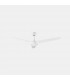 3 Blade 130cm Ceiling Fan with LED Light White