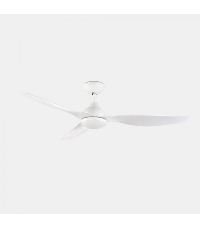 3 Blade 132cm Ceiling Fan with Light For Life LED Light Bright White