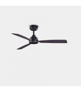 3 Blade 100cm Ceiling Fan Metallic Black