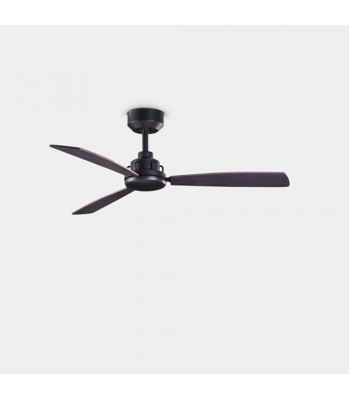3 Blade 100cm Ceiling Fan Metallic Black