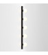Bathroom 5 Lamp Wall Light Matt Black