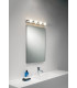 Bathroom 4 Lamp Wall Light Polished Chrome