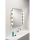 Bathroom 4 Lamp Wall Light Polished Chrome