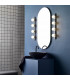 Bathroom 4 Lamp Wall Light Polished Chrome