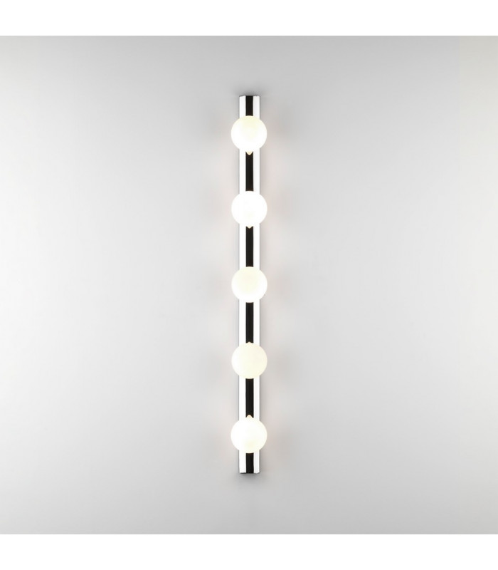 Bathroom 5 Lamp Wall Light Polished Chrome