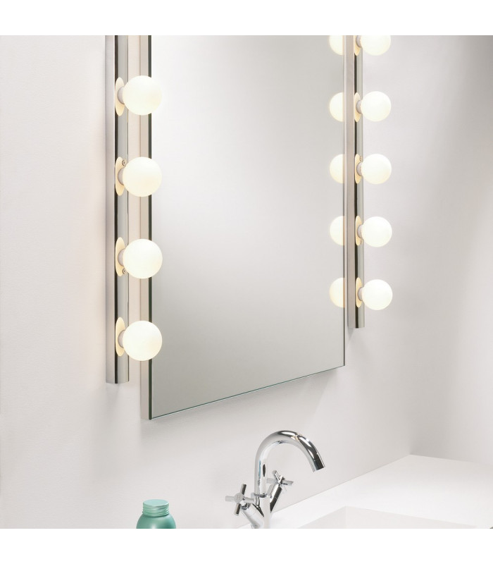 Bathroom 5 Lamp Wall Light Polished Chrome