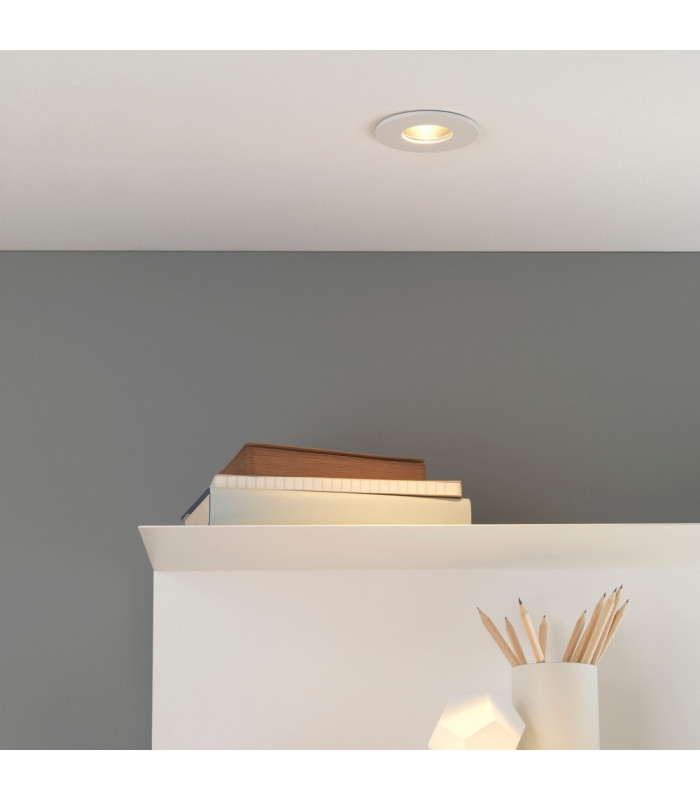 Bathroom LED Recessed Downlight Spotlight Matt White
