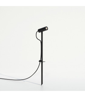 Outdoor LED Spike Spotlight Textured Black