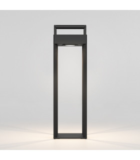 Outdoor LED Portable Box Light Textured Black Touch Dimmer
